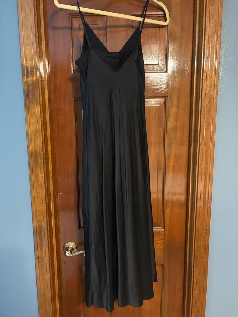 Washable silk MIDI dress - Picture 4 of 6